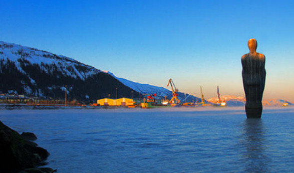 havmannen mo i rana nordland antony gormley